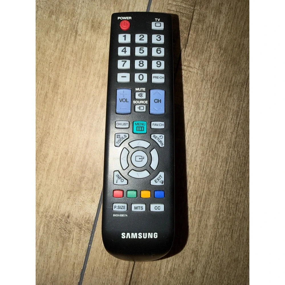 Samsung BN59-00857A TV Remote Control Black Replacement Accessory